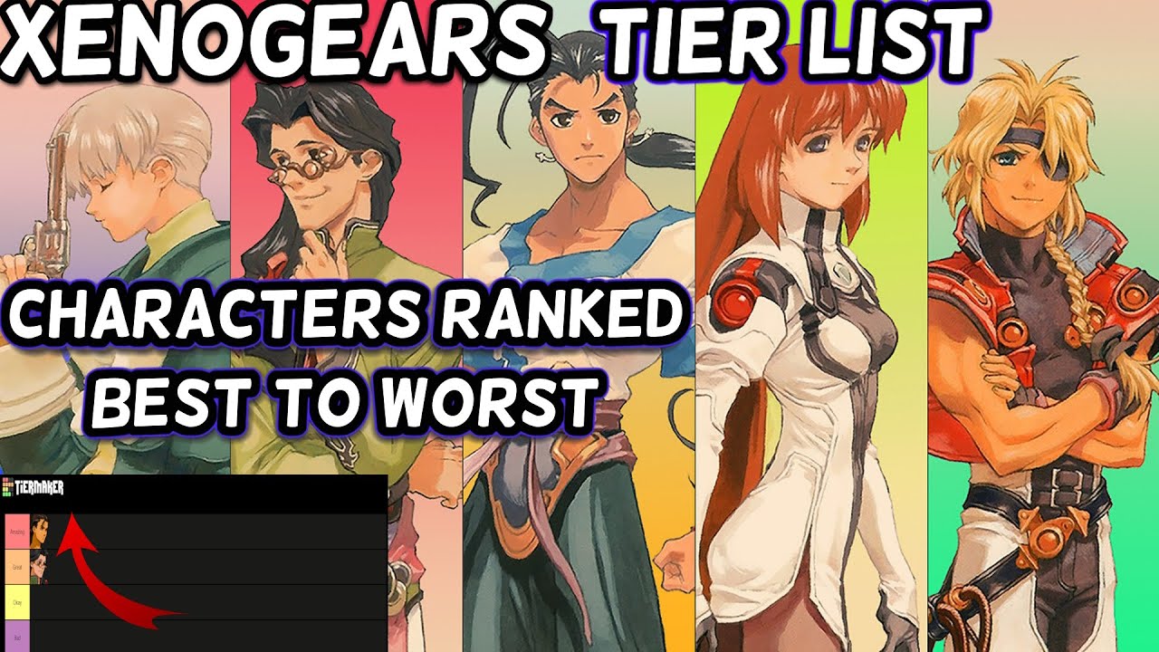 Xenogears All Playable Characters Ranked Best to Worst In Battle