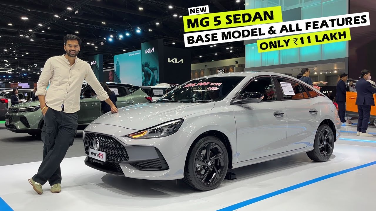 *Лучше, чем Verna* Абсолютно новый седан MG 5 2024 года уже здесь (базовая модель) всего за 11 ла...