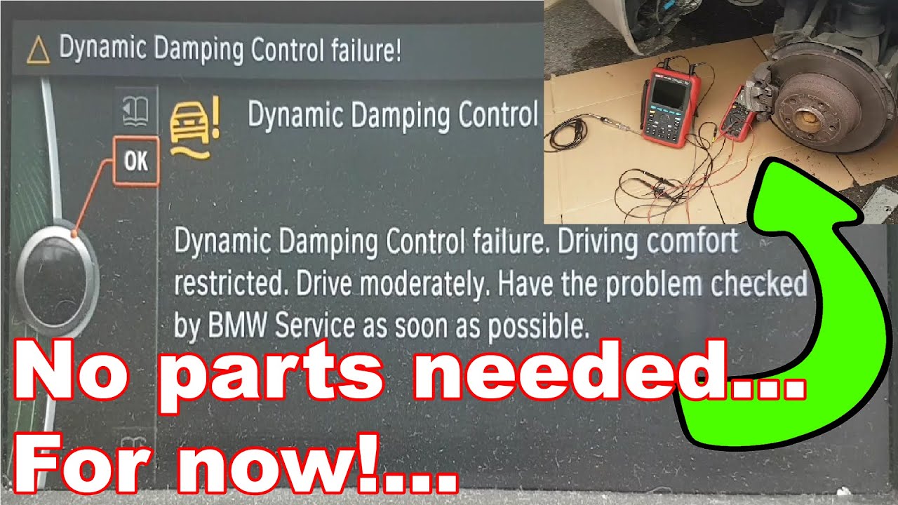 BMW X5 E70 Dynamic Damping Control faulty... I think it will happen again...