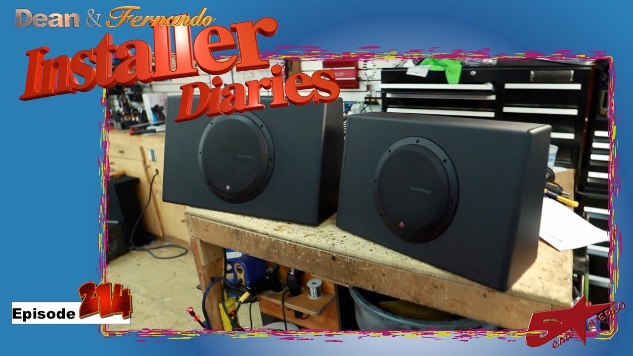 Soccer Dad's Audi A4 gets a Rockford Fosgate P300 12 t Installer Diaries episode 213