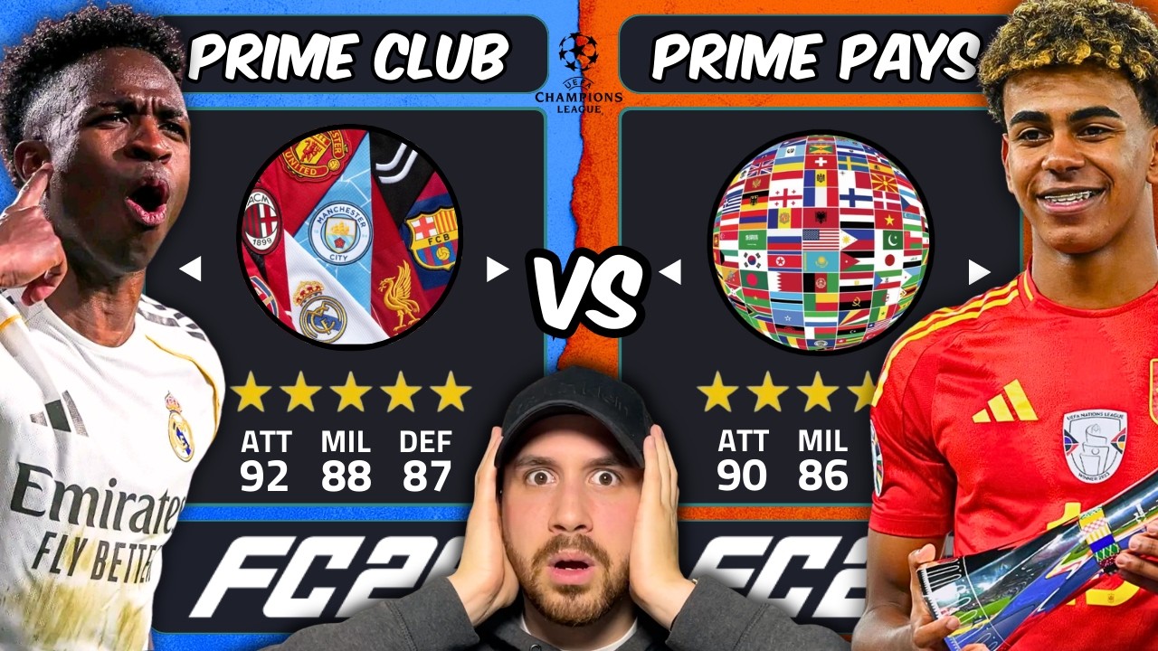 Prime en Club vs Prime en Sélection !