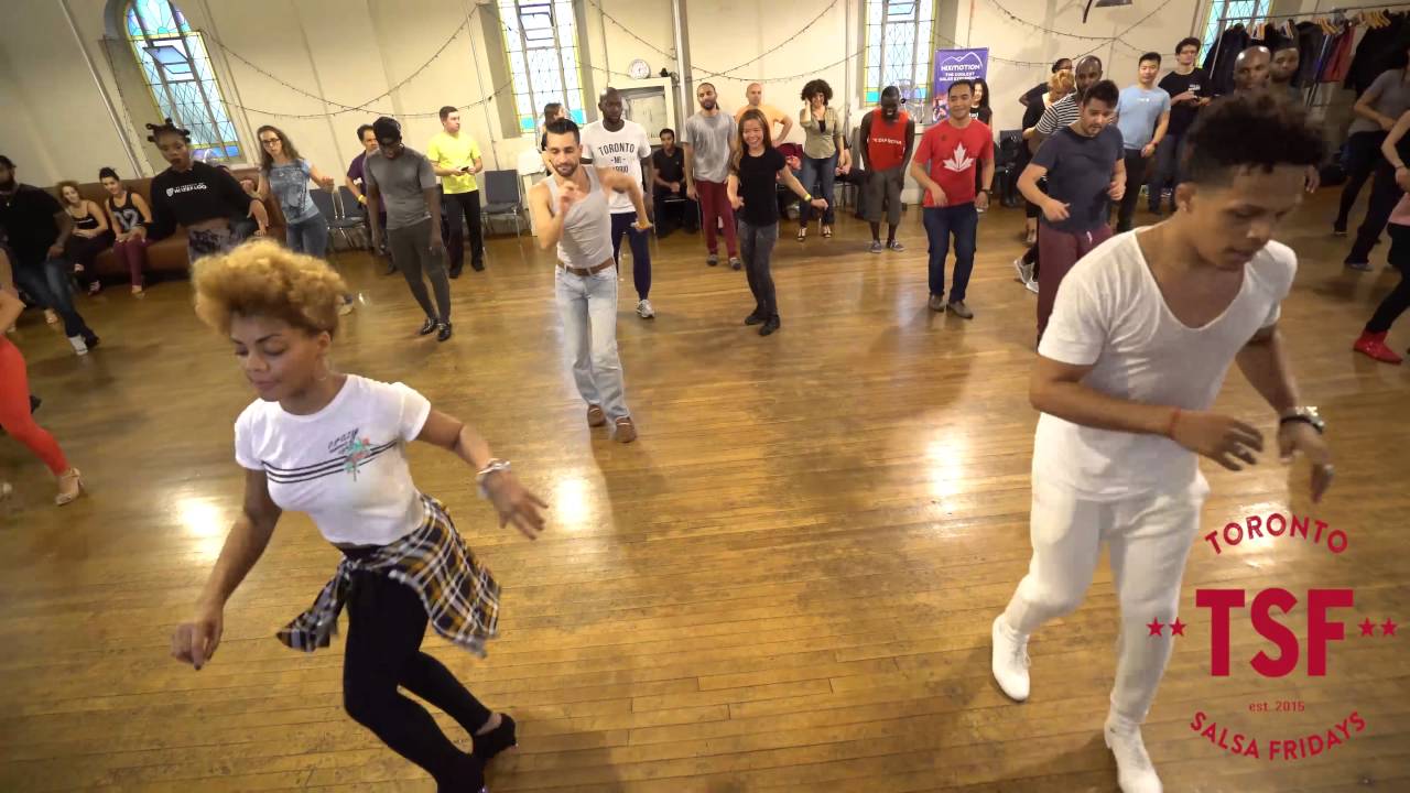 Charlie Garcia and Delia Madera at Toronto Salsa Fridays