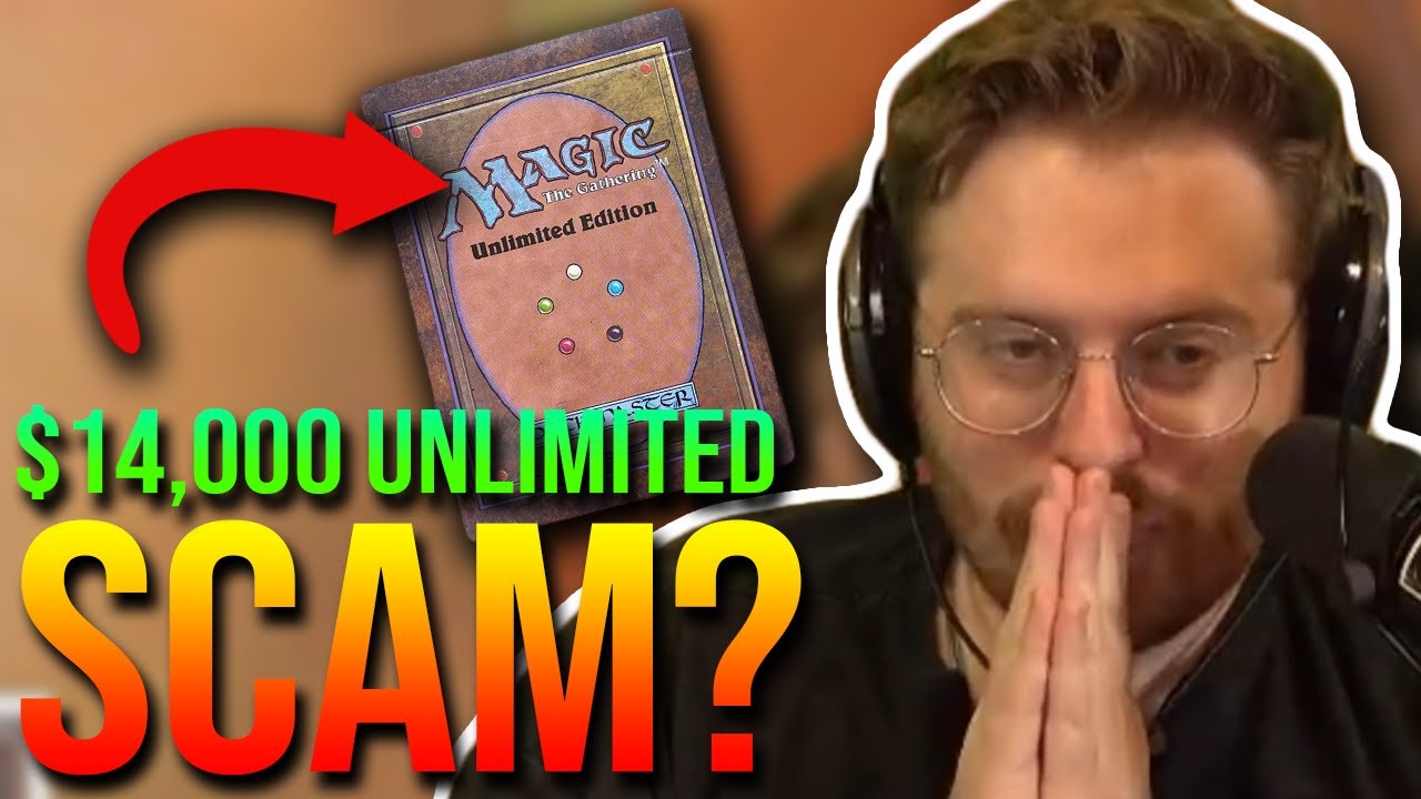 SCAMMED for $14,000?! | MTG Unlimited Starter Deck Opening