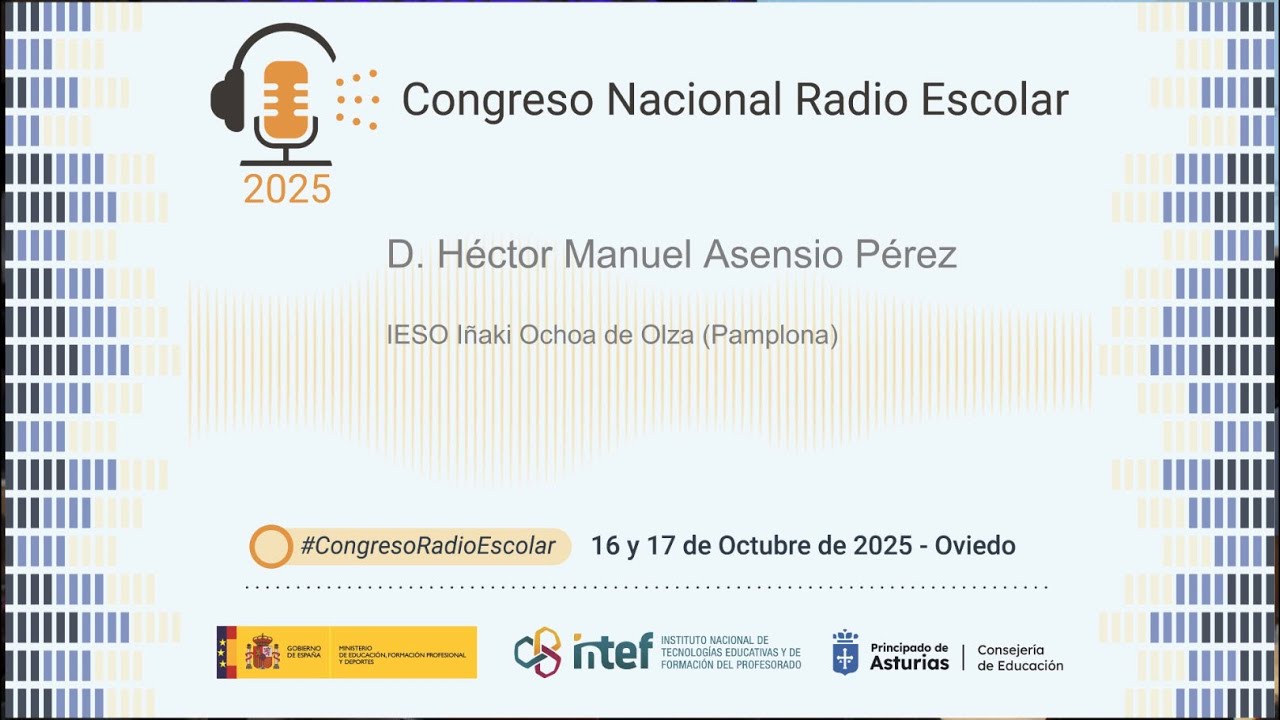 Ponencia de D. Héctor Manuel Asensio Pérez