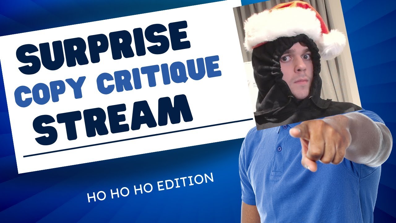 Surprise Copy Critique Stream