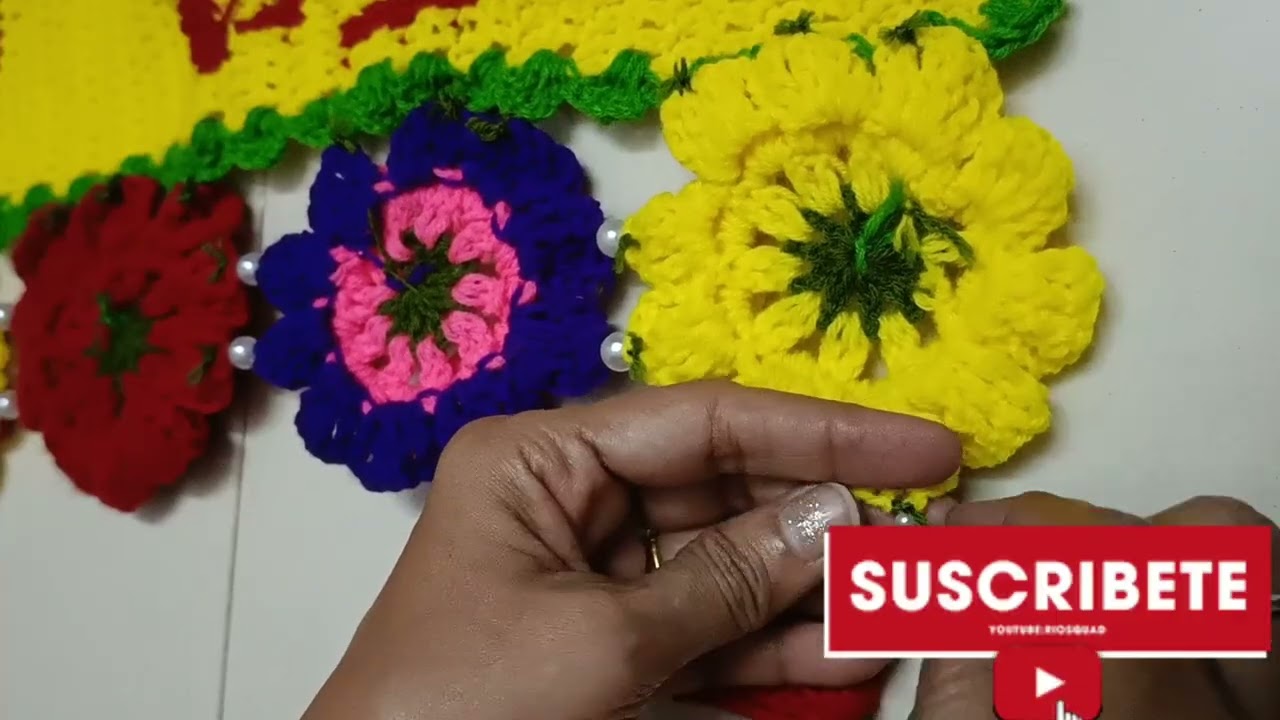 Simple Crochet Flowers Totan #crochet 