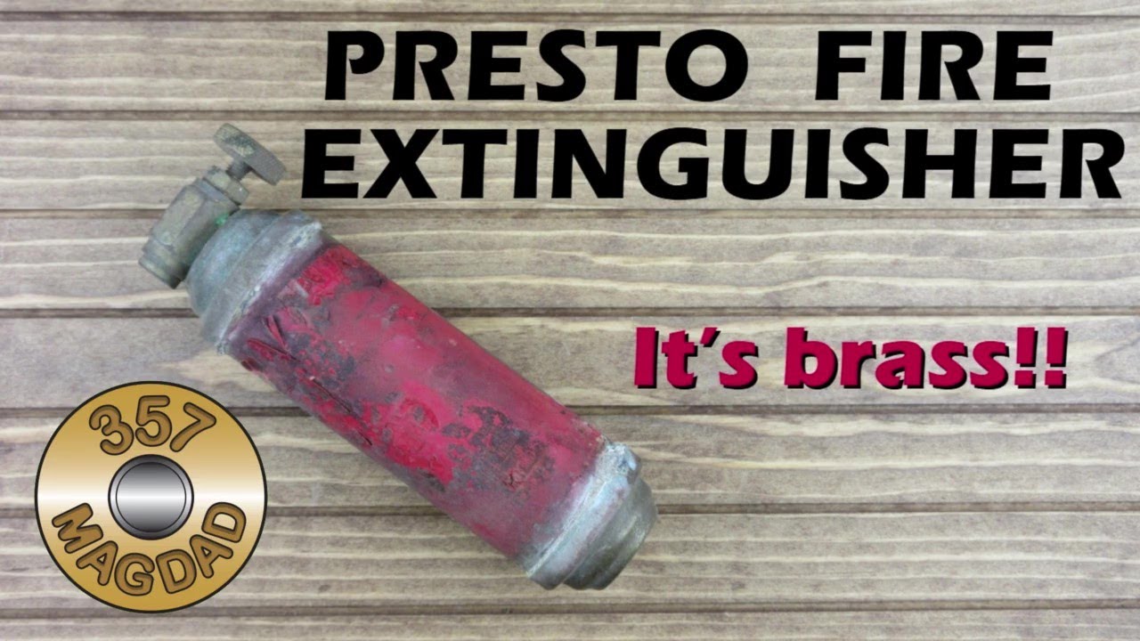 Restoration - Presto Fire Extinguisher