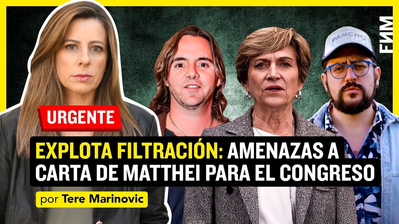 Explota FILTRACI&Oacute;N: Amenazas a candidato de Matthei | Tere Marinovic en FNM