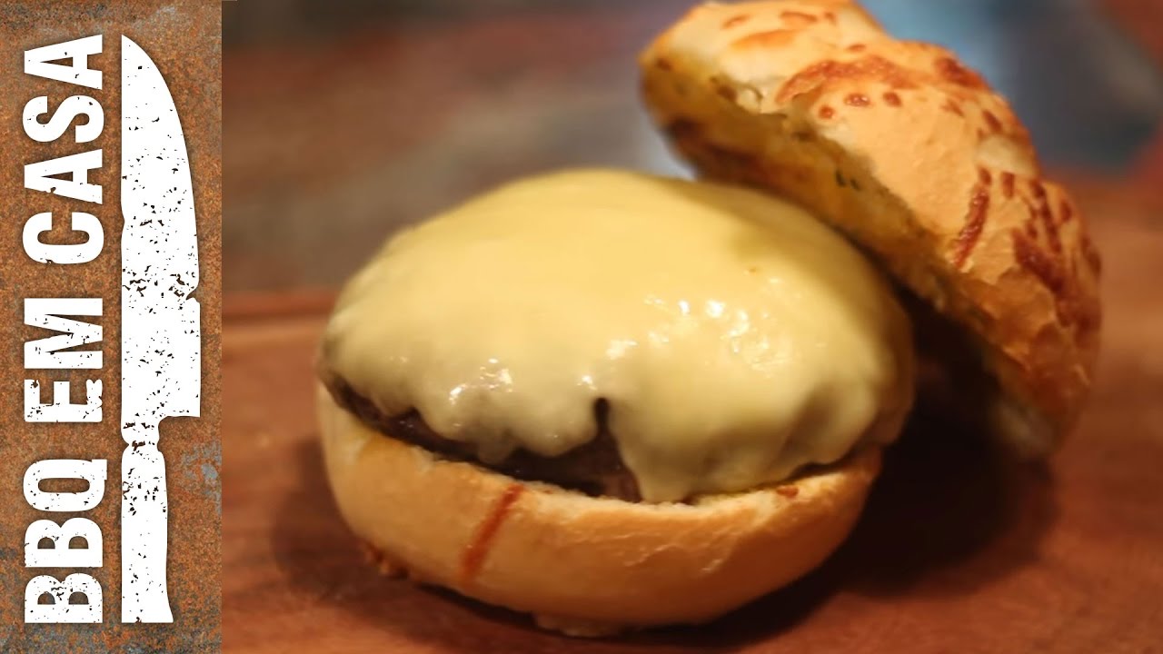RECEITA DE BURGER RECHEADO COM MANTEIGA TEMPERADA