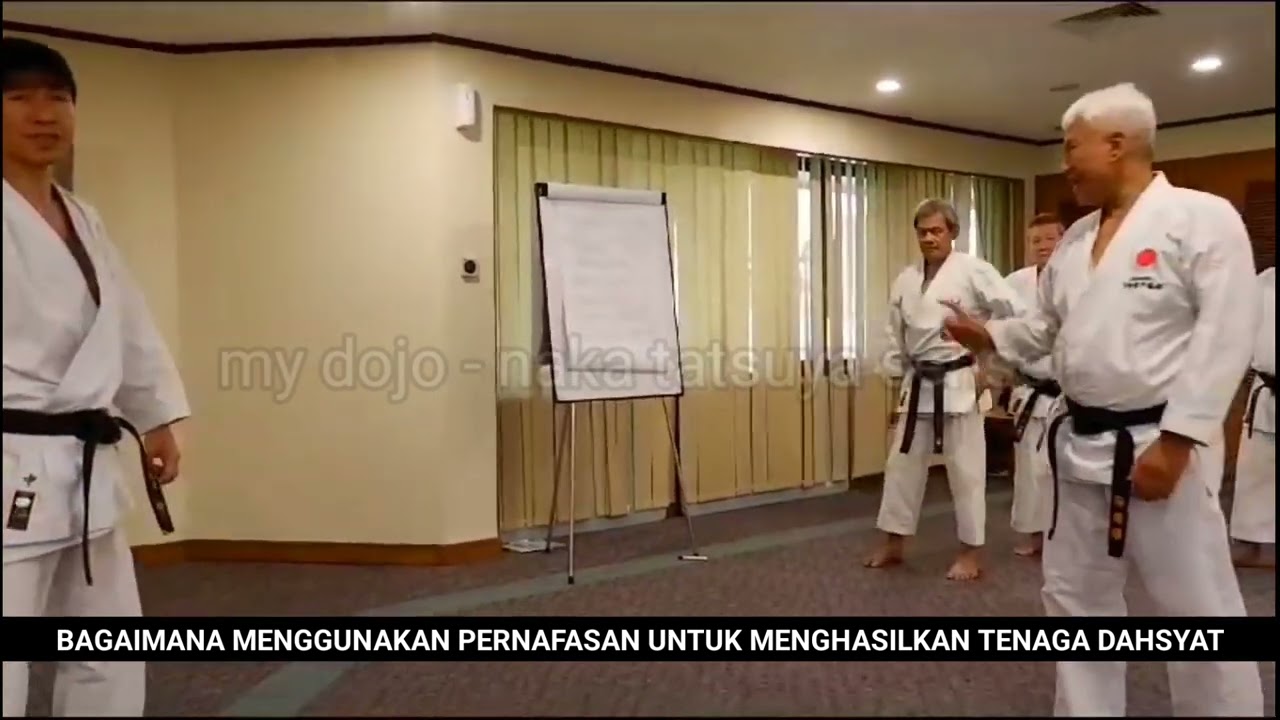 LUARBIASA...Dahsyatnya kekuatan PERNAFASAN | Budo Karate | Naka Tatsuya Sensei | Bali 2023