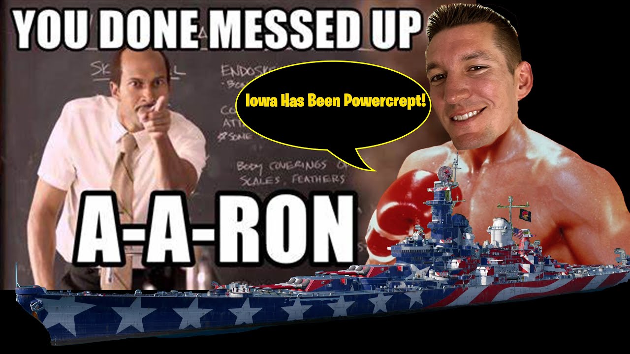 A Ron Says Iowa Has Been Powercrept...  I Disagree in World of Warships Legends!