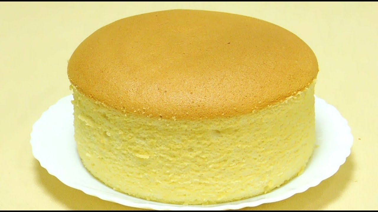 Cotton Soft Sponge Cake Recipe