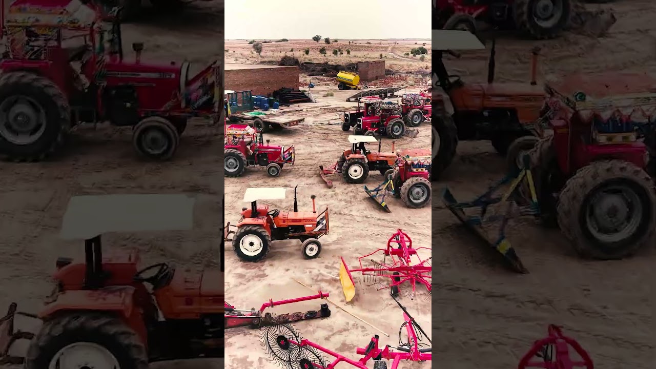 Heavy Machinery at Work in Pakistan Farms 🏗️ | Land Leveling & Excavation