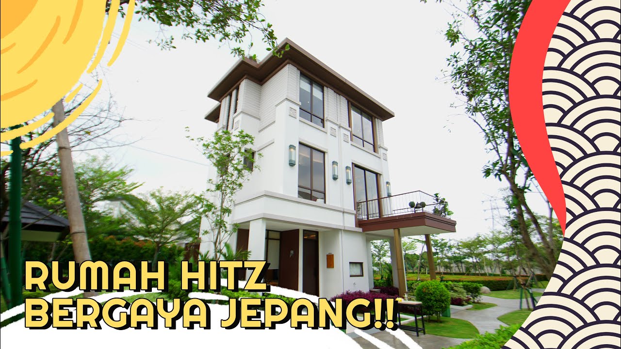 RUMAH HITZ BERGAYA JEPANG!!! Tipe The Villa di Cluster Osaka @ Lavon SwanCity