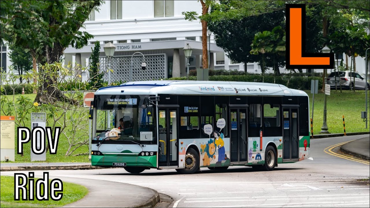 [Joyride | POV] PD629B on NUS Bus Service L | BYD B12A03