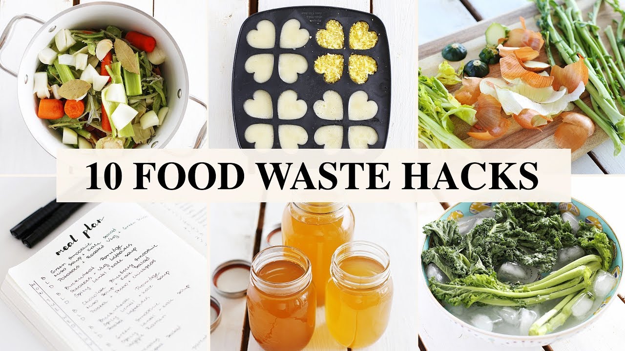 10 FOOD WASTE HACKS | Fablunch