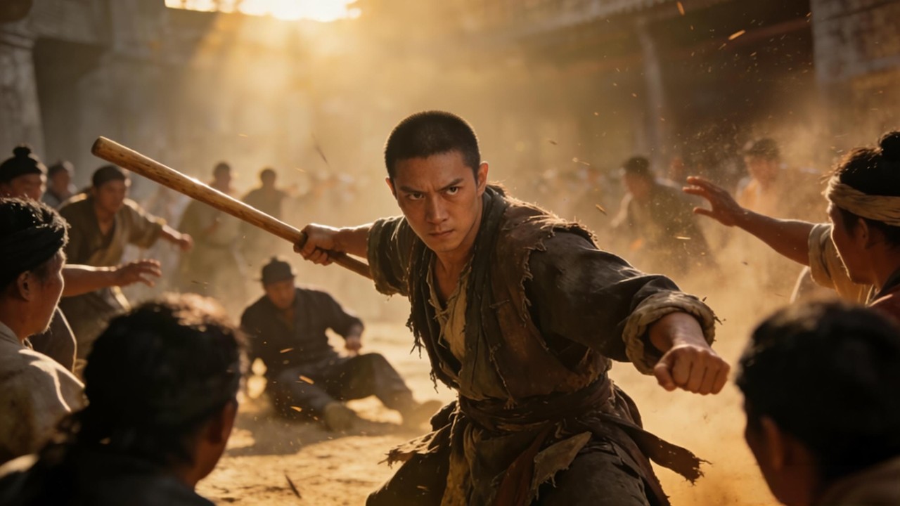 別小看乞丐！一人橫掃百人，實力強到連黃飛鴻都被壓制！# Kung Fu # 中國功夫 # 動作片# 仁者黃飛鴻