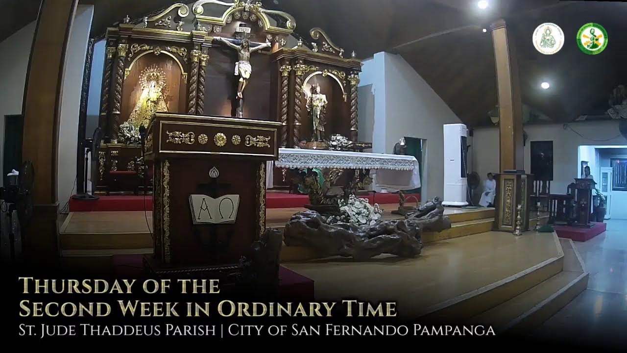 Thursday of the Second Week in Ordinary Time | 6:30 PM English  Mass (1-22-2026)