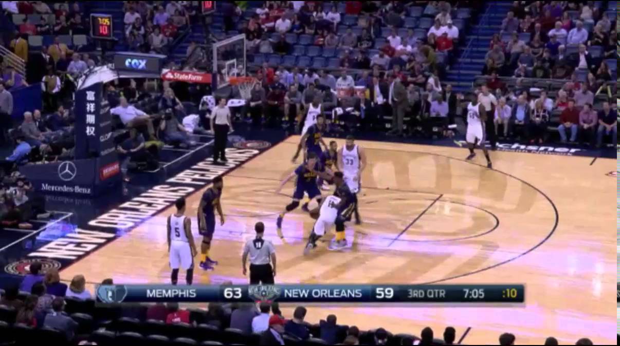 Mike Conley Dips and Dives