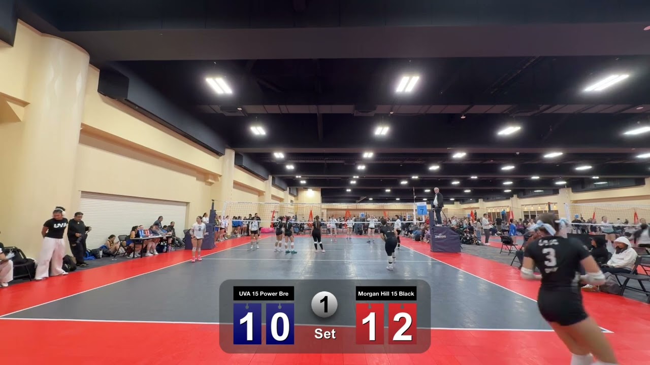 UVA 15 Bre vs Morgan Hill 15 Black set 1
