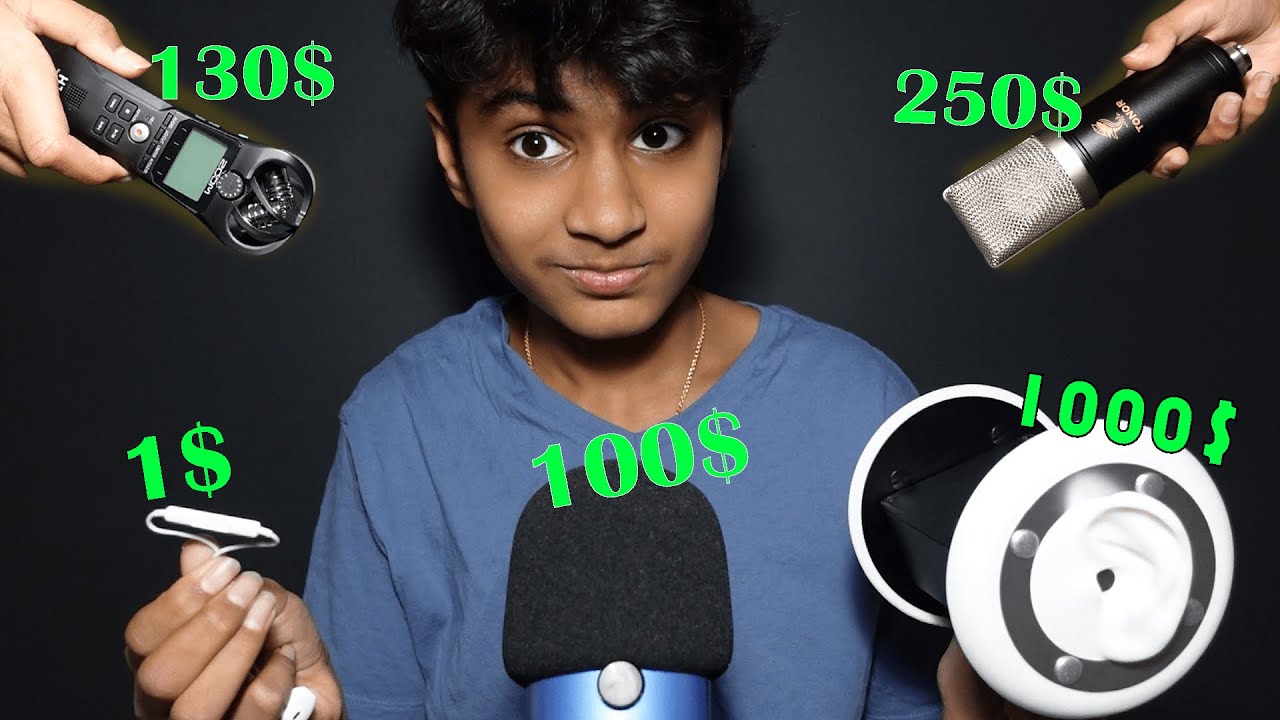 $1 Microphone VS $1,000 Microphone ASMR