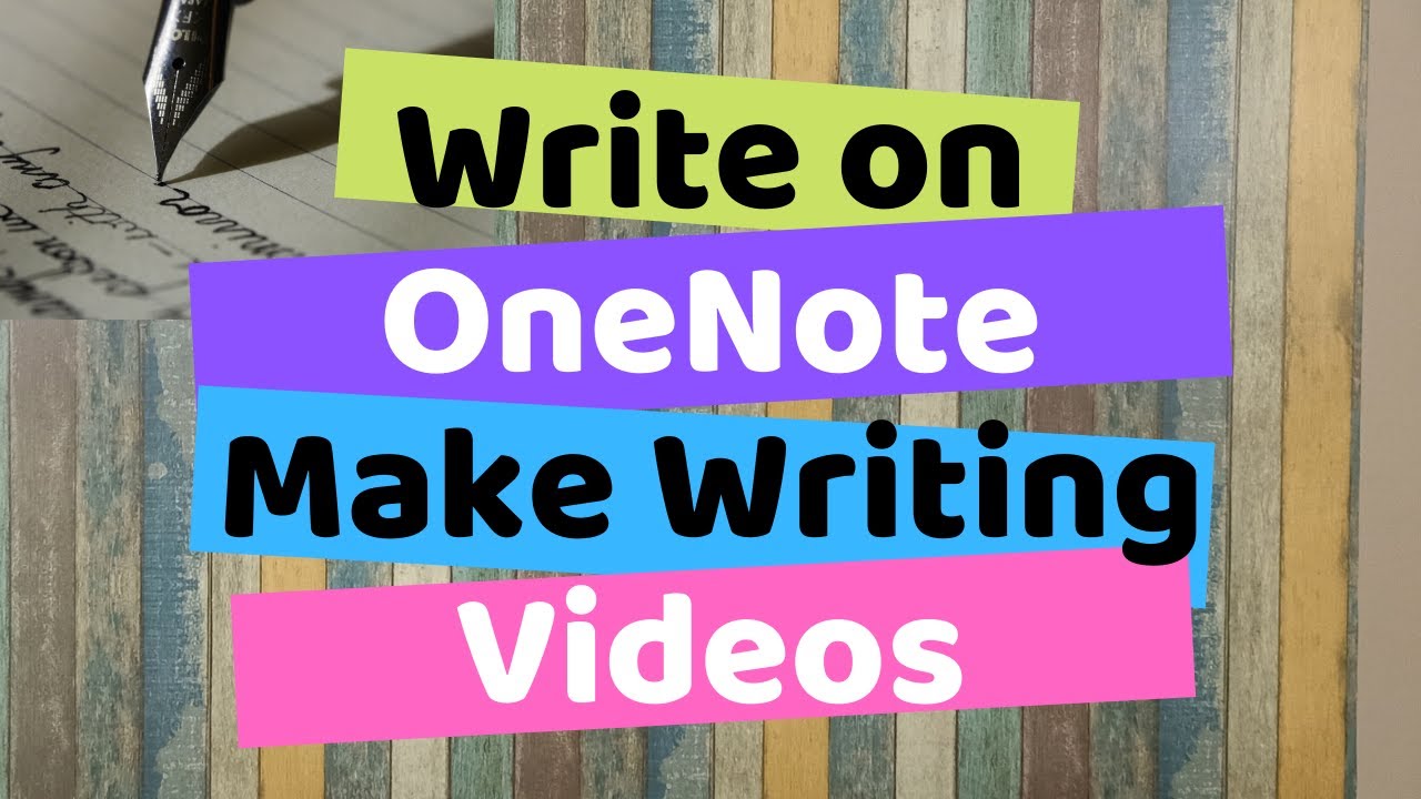 Teaching with OneNote | OneNote for Teachers | Make Khan Academy Style Video in OneNote