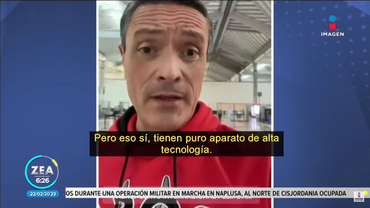 Francisco Zea cuenta su experiencia en el AIFA