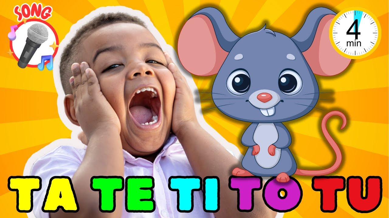 SILLABE TA TE TI TO TU | CANZONE| LA LETTERA T| VIDEO EDUCATIVO PER BAMBINI DAI 3 AI 7 ANNI