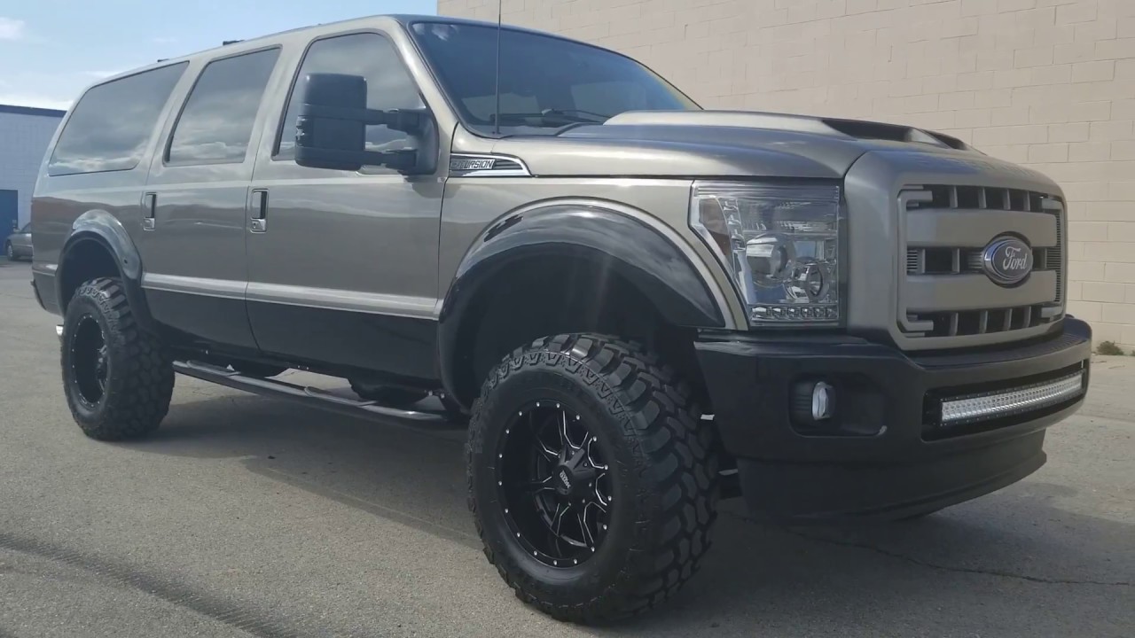 WWW.DIESEL-DEALS.COM 2003 FORD EXCURSION LIMITED 4X4 2015 FRONT END 7.3 POWERSTROKE DIESEL FOR SALE