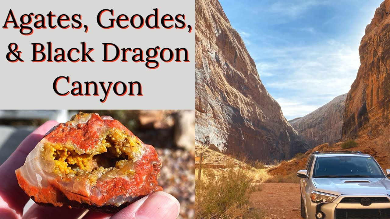 Collecting Agates and Geodes, and Visiting Black Dragon Canyon in the San Rafael Swell of Utah