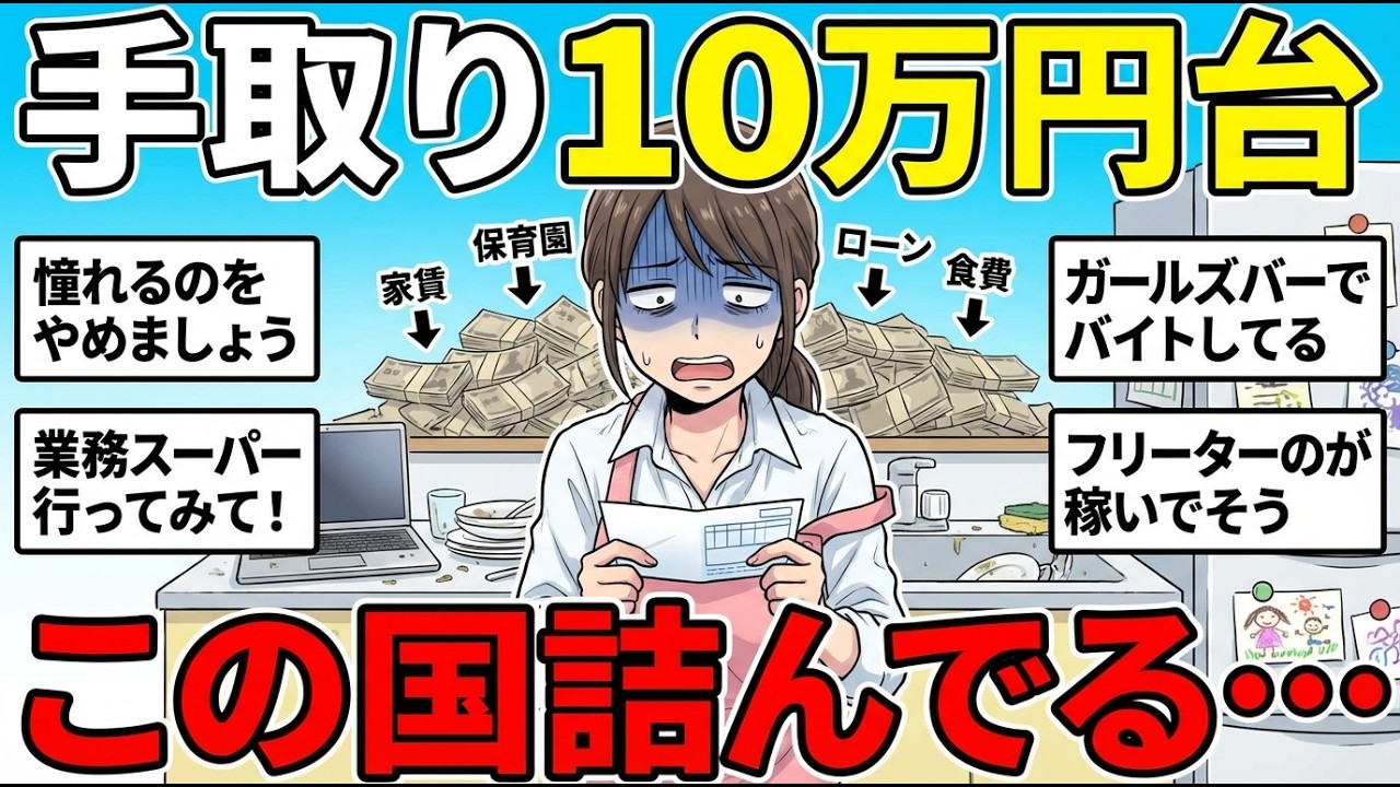 【ガルちゃん有益】手取り10万円台です！この国は厳しい…仲間で不満や不安をぶつけ合おう！【ガルちゃん雑談】【更年期キツイ】