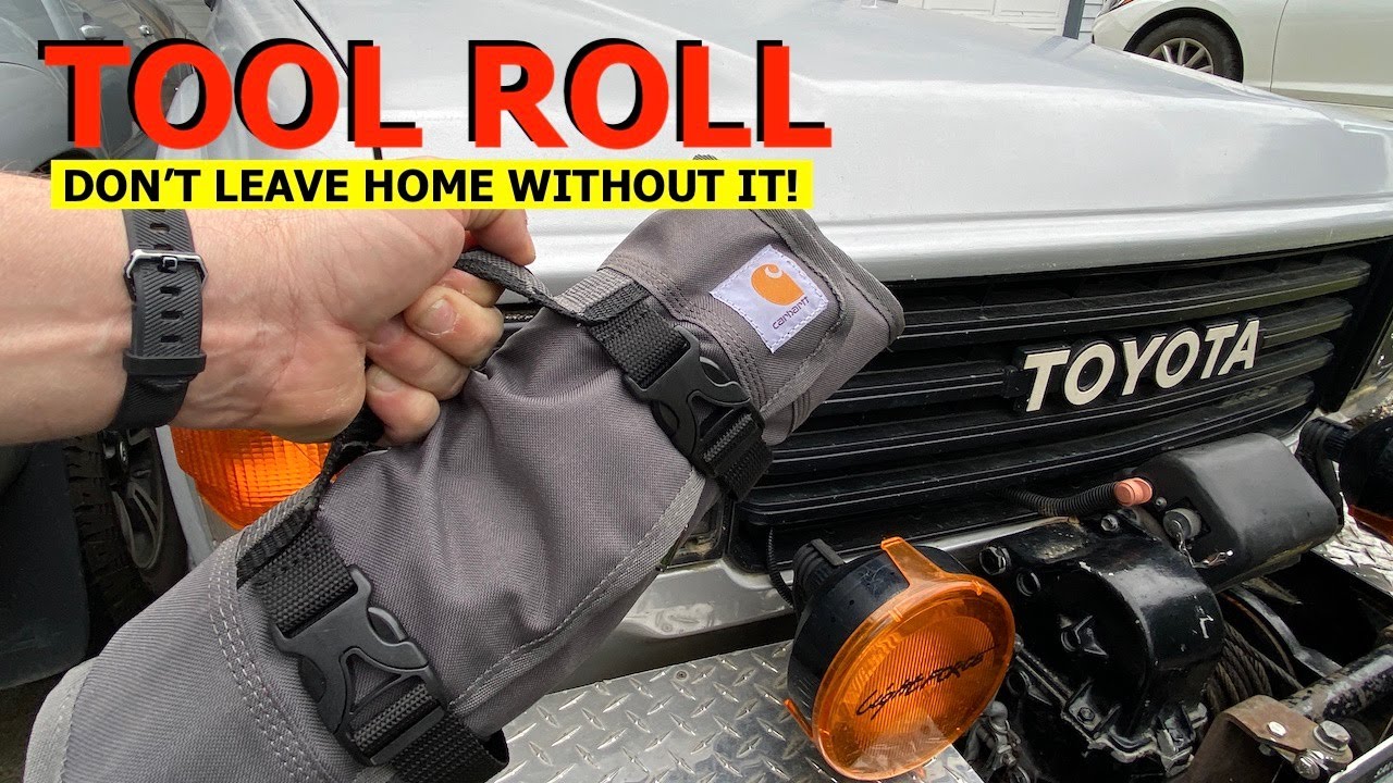 Recreating the vintage Toyota Tool Roll // Making a basic car tool kit