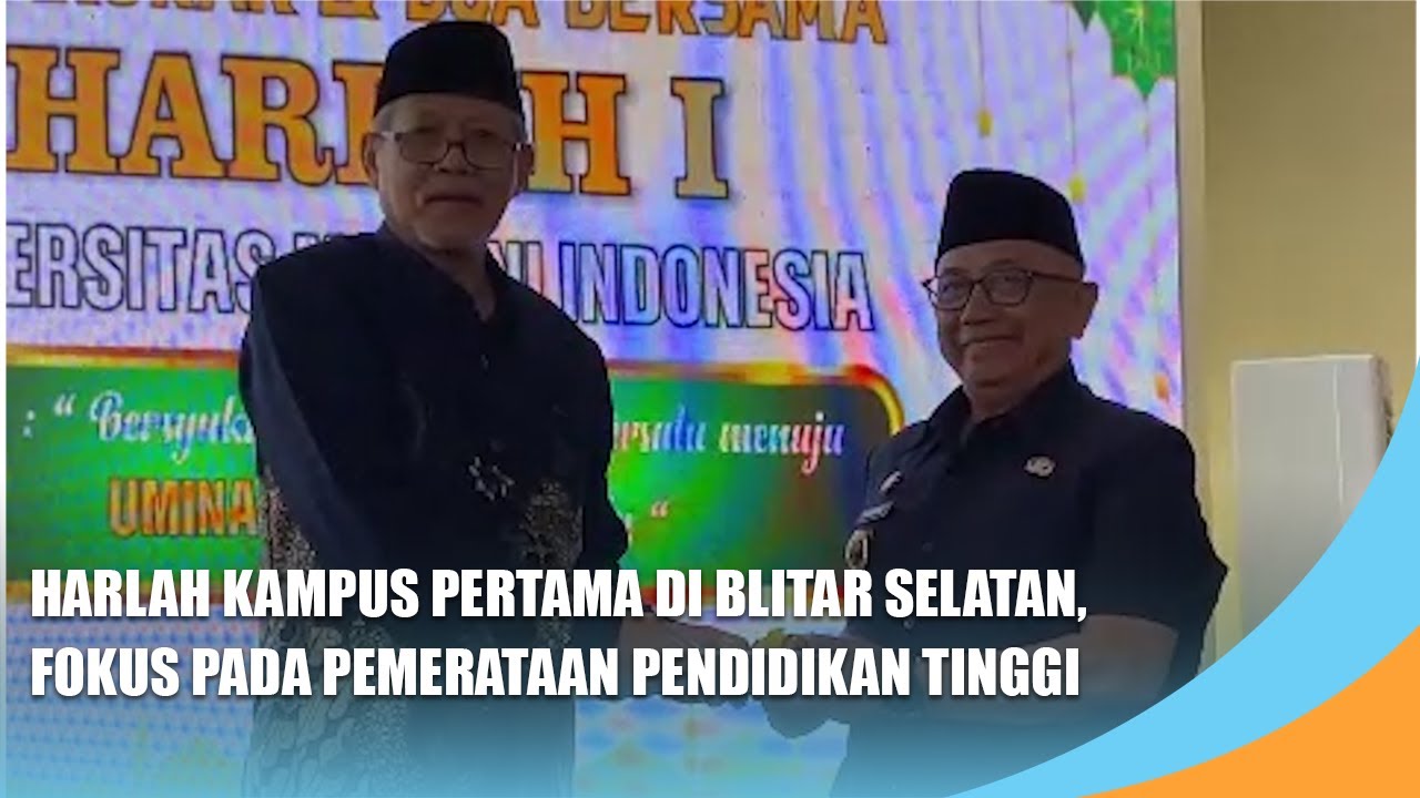 BLITAR | Harlah Kampus Pertama di Blitar Selatan, Fokus pada Pemerataan Pendidikan Tinggi