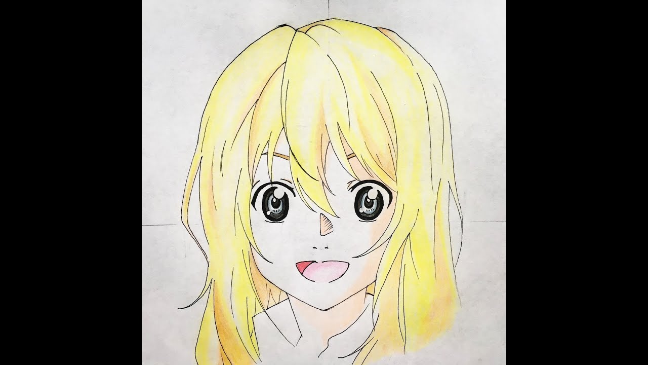 How to draw Kaori Miyazono (Your Lie in April)