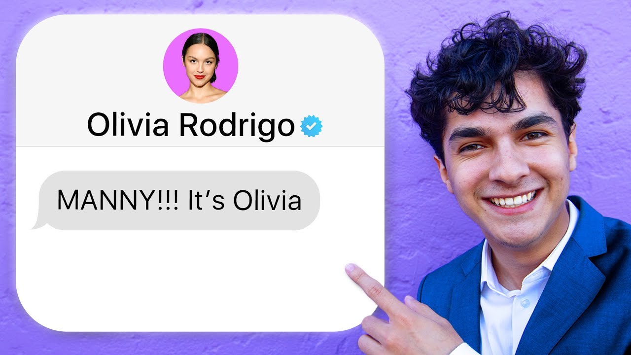Olivia Rodrigo Texted Me