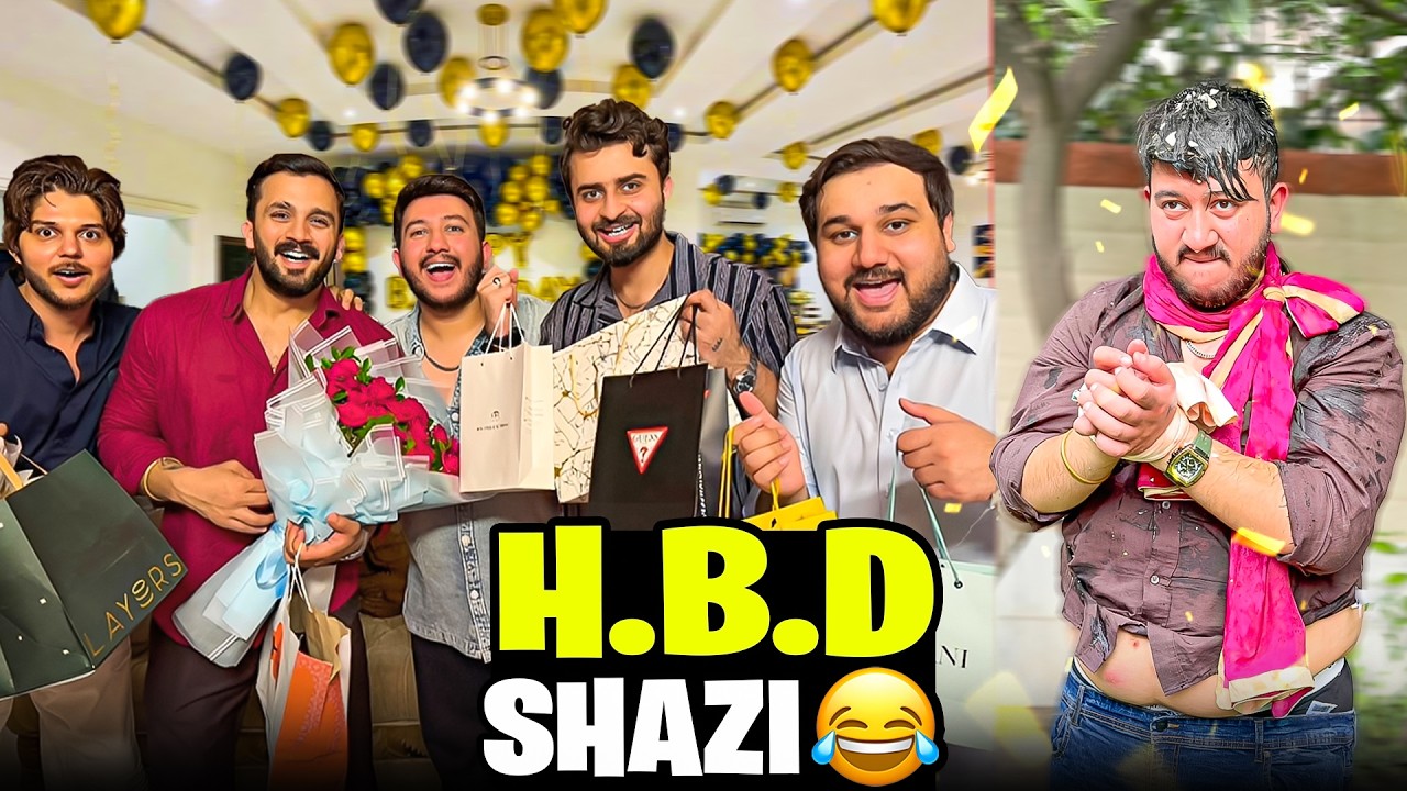 Shazi&rsquo;s Worst & Romantic birthday celebration😱Gifts ki Barish ho gai😍