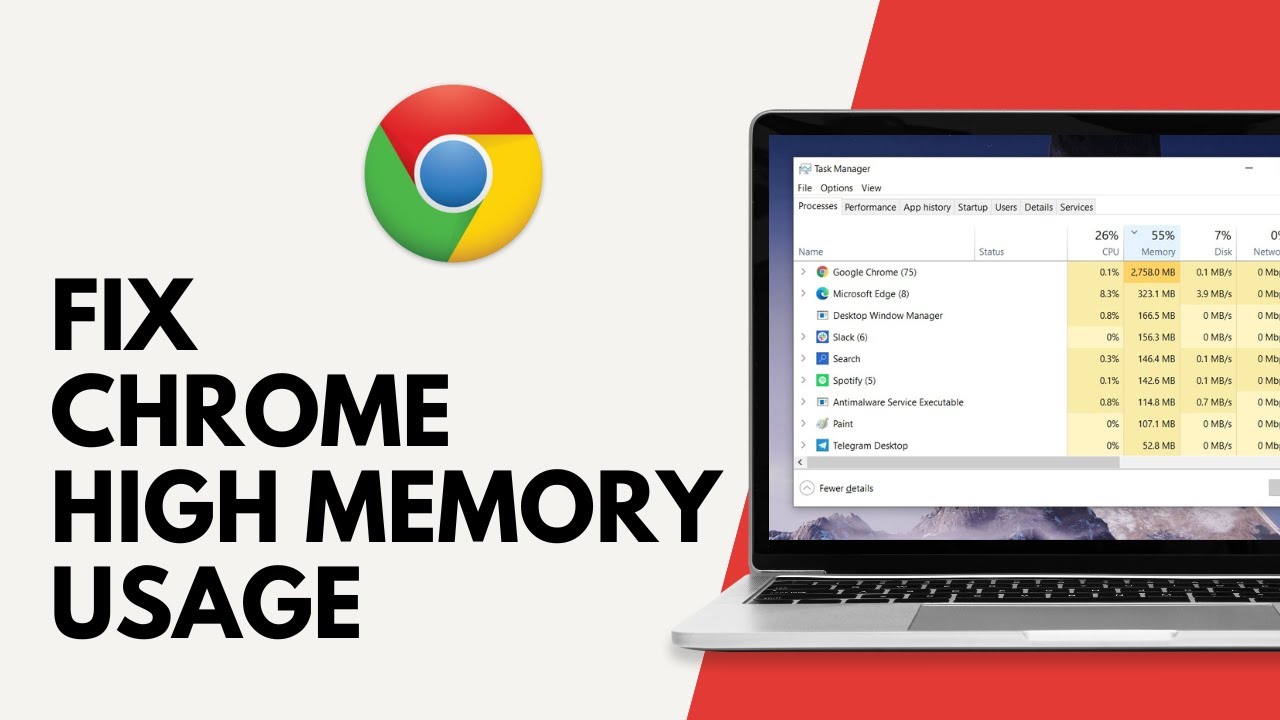 How to Fix Google Chrome High Memory Usage