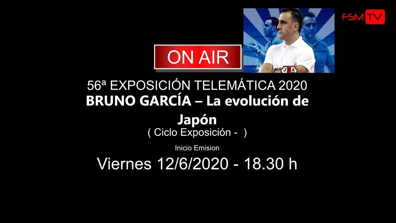56ª EXPOSICIÓN –  BRUNO GARCÍA –, 12/5/2020 - 18.30 h..La evolución de Japón