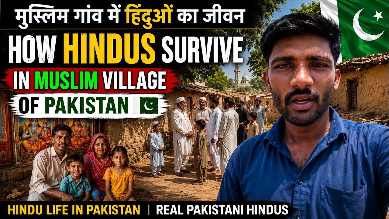 How Hindus Survive in Muslim village of Pakistan 🇵🇰 || Hindu Life in Pakistan || Real Pakistan Hindu