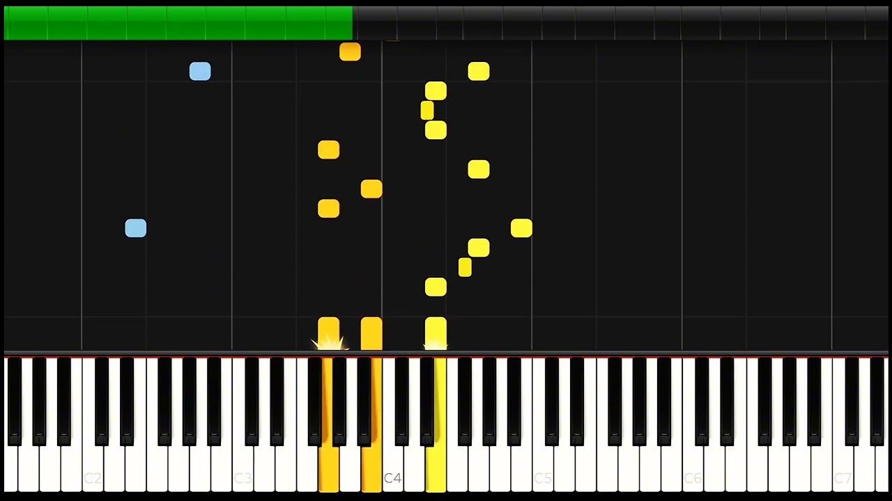 Heitor Villa Lobos Dolce Cubana Piano Synthesia 