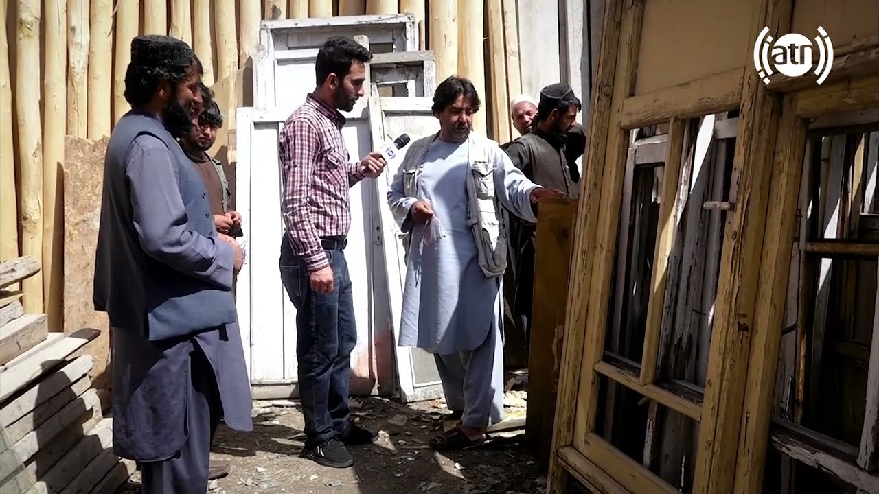 Old wood sellers in Lab e Jar area, HafizAmiri report / چوب فروشان سابقه دار در ساحه لب جر