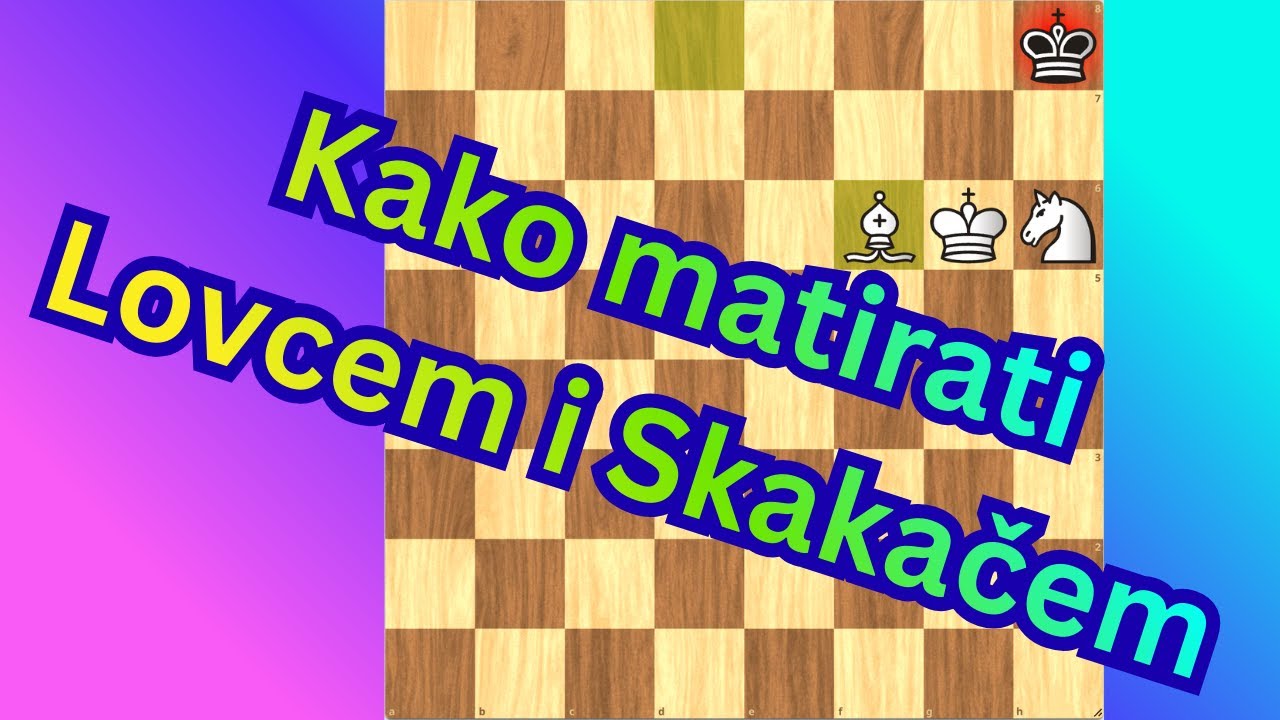 Kako matirati pomoću lovca i skakača | Najteži osnovni mat