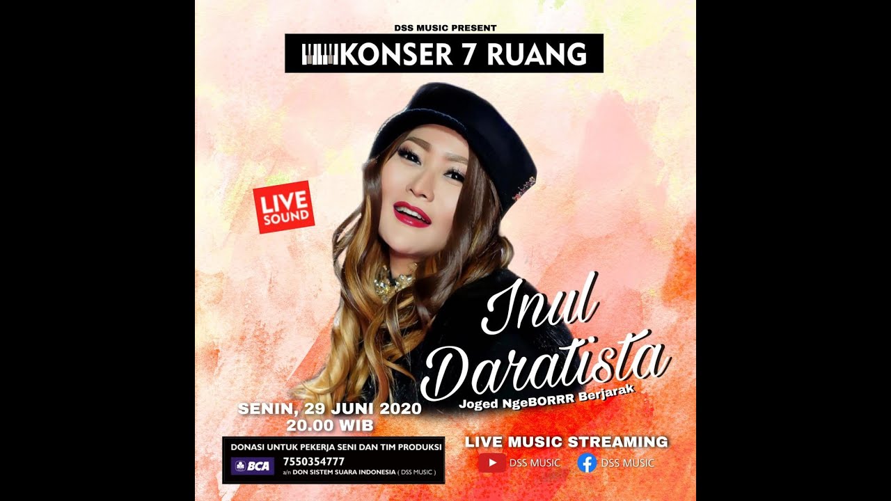 INUL DARATISTA   AI CHING TE KU SE ( COVER ) - KONSER 7 RUANG