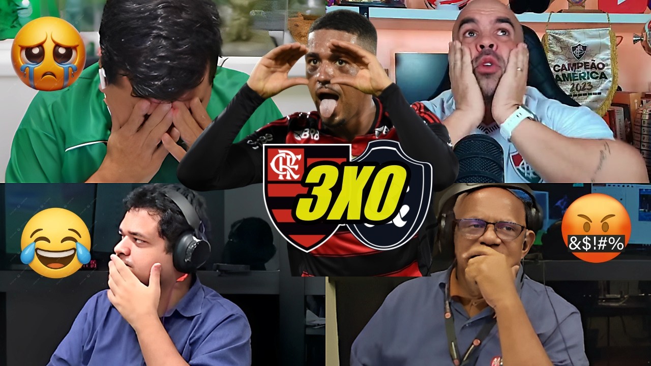REAÇÕES E DESOLAÇÃO DOS RIVAIS SECANDO O MENGÃO! FLAMENGO 3X0 REMO| BRASILEIRÃO