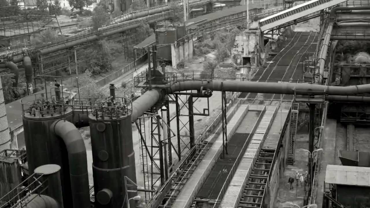 Völklingen Steel Mill near Saarbrücken in Germany