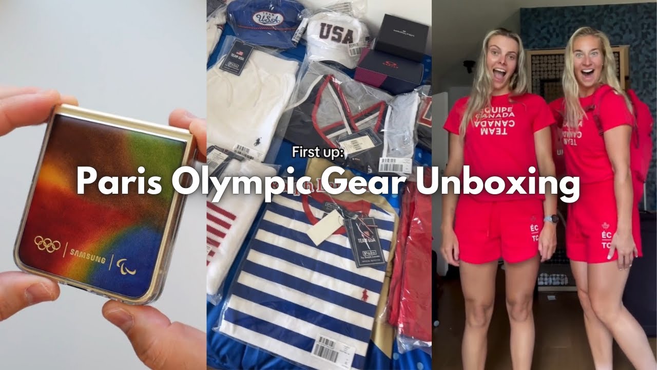 Olympic Gear Unboxing Compilation Paris 2024 | Part 1