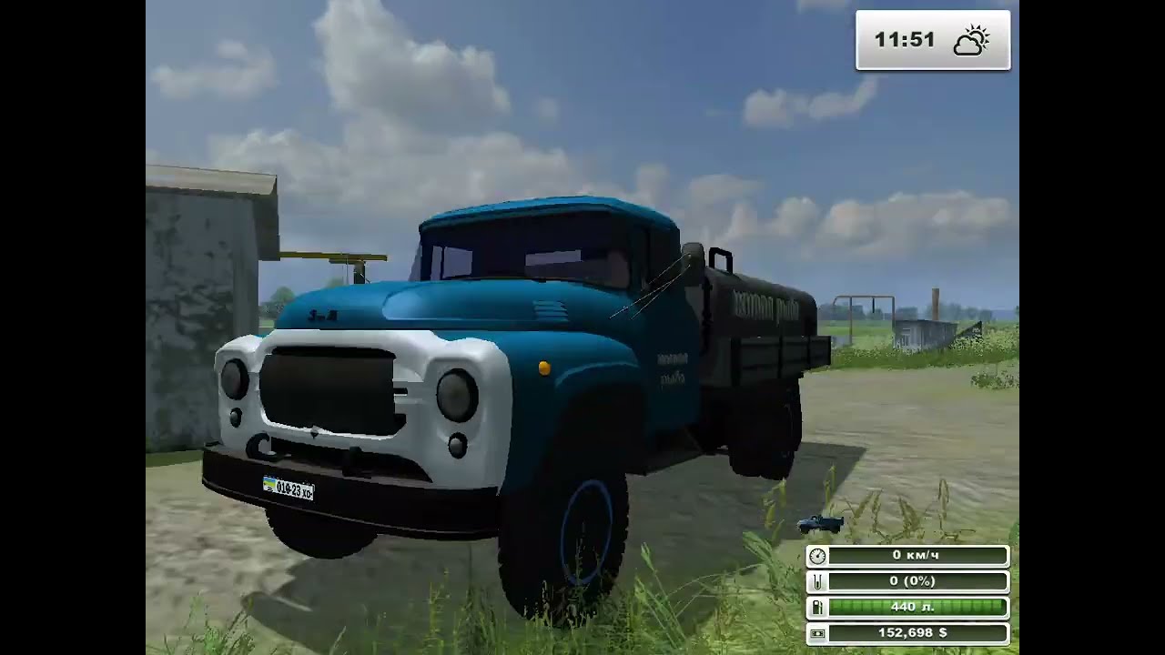 FarmingSimulator 2013.Карта :Бухалово.Уборка картофеля продажа муки и рыбы.Серия 46.
