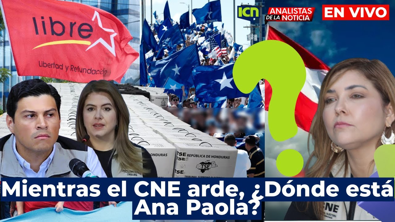 Mientras el CNE arde, ¿Dónde está Ana Paola? | 𝗔DN 🎙️ 𝗰𝗼𝗻 𝗖𝗮𝗿𝗹𝗼𝘀 𝗟ó𝗽𝗲𝘇  | EN VIVO 🔴