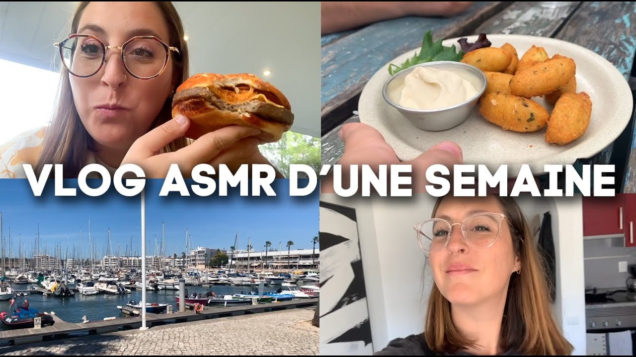 VLOG ASMR - UNE SEMAINE ENTIÈRE AVEC MOI 💖 (au Portugal)