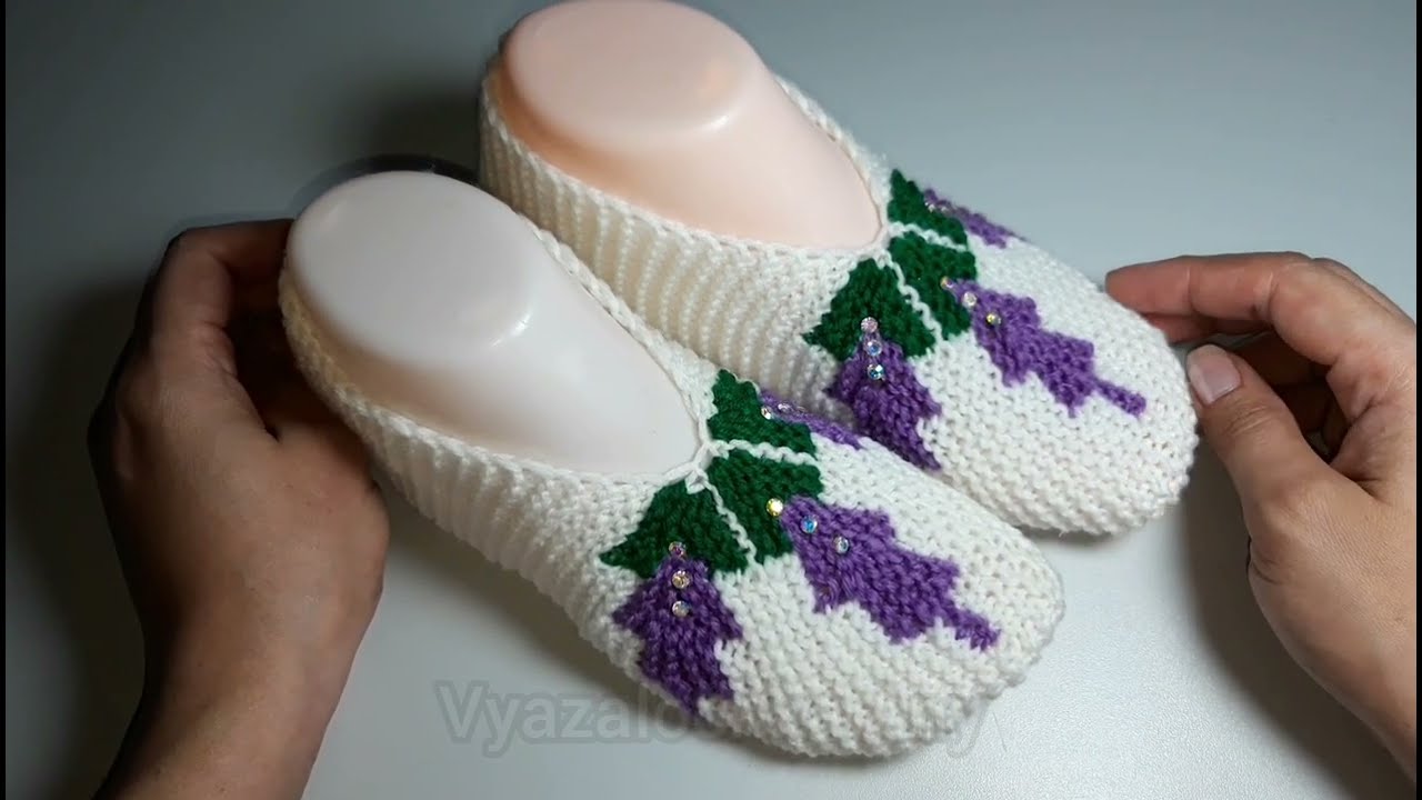 Вяжем следочки 